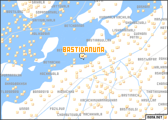 map of Basti Danūna