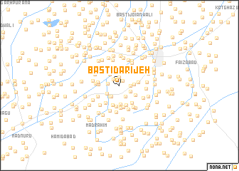 map of Basti Darījeh