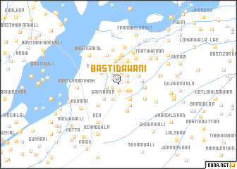 map of Basti Dawani