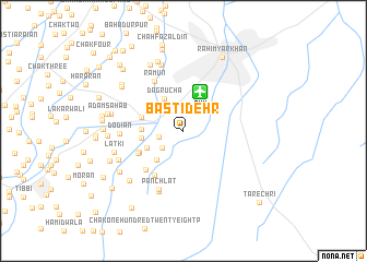 map of Basti Dehr