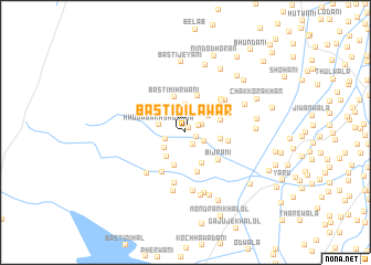 map of Basti Dilāwar