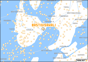 map of Basti Dīsawāli