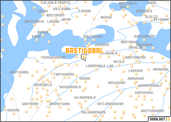 map of Basti Dobal