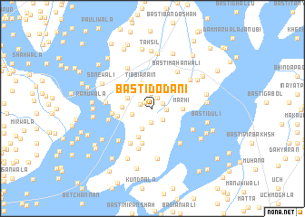 map of Basti Dodāni