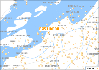 map of Basti Doda