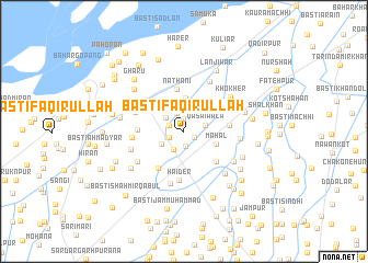 map of Basti Faqīr Ullāh