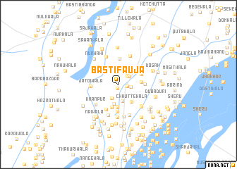 map of Basti Fauja