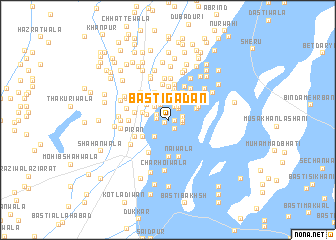 map of Basti Gadan