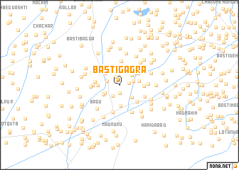 map of Basti Gagra