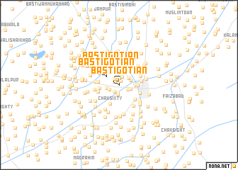 map of Basti Gotīān