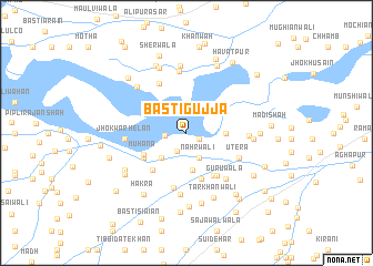 map of Basti Gujja