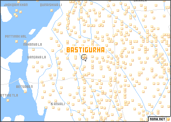 map of Basti Gurha