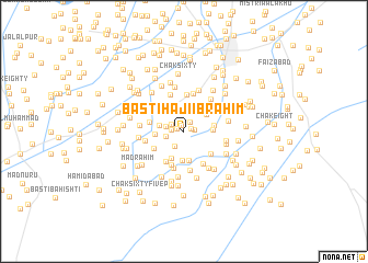 map of Basti Hāji Ibrāhīm