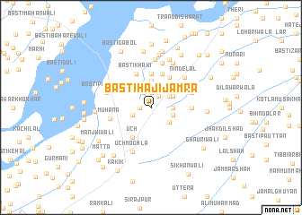 map of Basti Haji Jamra