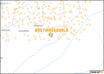 map of Basti Hassuwāla