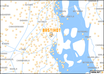 map of Basti Hot