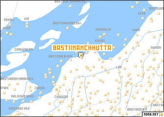 map of Basti Imām Chhutta