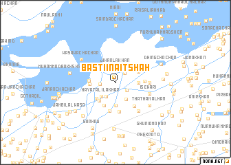 map of Basti Inait Shah