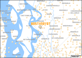 map of Basti Ināyat