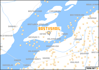 map of Basti Ismāīl