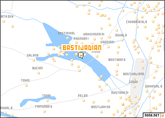 map of Basti Jādiān