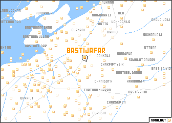 map of Basti Jafar