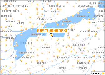 map of Basti Jahāneki