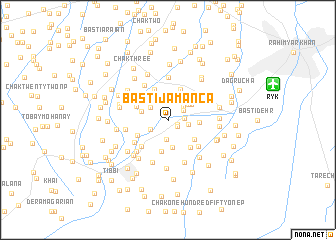 map of Basti Jamanca
