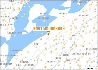 map of Basti Jām Bakhsh