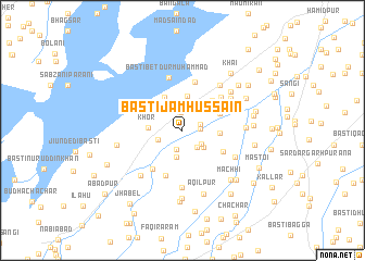 map of Basti Jām Hussain