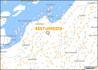 map of Basti Jāmsona