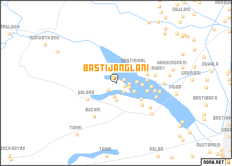 map of Basti Janglāni