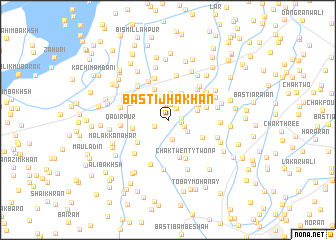 map of Basti Jhakhan