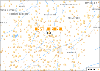 map of Basti Joiānwāli