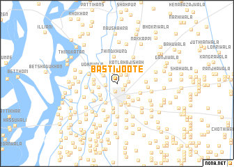 map of Basti Joote