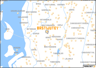 map of Basti Jutey