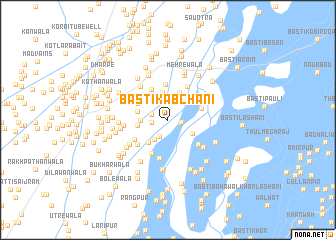 map of Basti Kabchāni