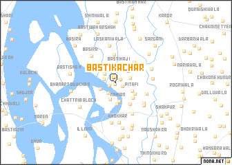 map of Basti Kachar