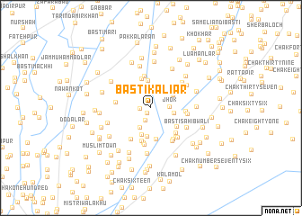 map of Basti Kaliār