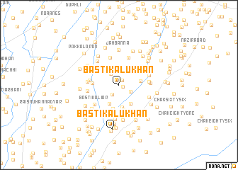 map of Basti Kālu Khān