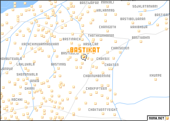 map of Basti Kat