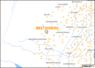 map of Basti Khairu