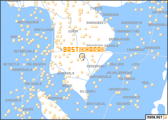 map of Basti Kharak