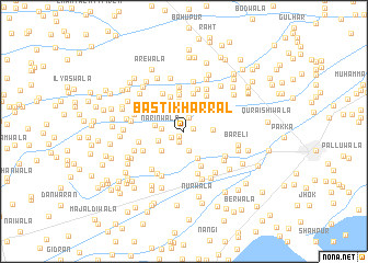 map of Basti Kharral