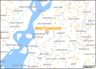 map of Basti Khokhar