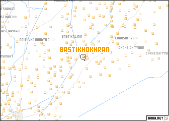 map of Basti Khokhrān