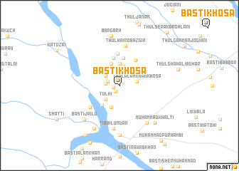 map of Basti Khosa