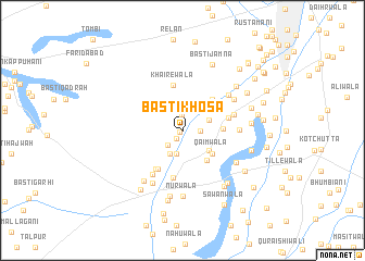 map of Basti Khosa