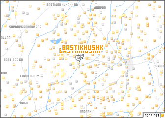 map of Basti Khushk