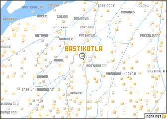map of Basti Kotla